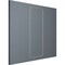 Ekena Millwork 28-in. W x 72-in. H Large Classic Panel Moulding Kit Single Panel PMLKLCL28X72A - alternate 2